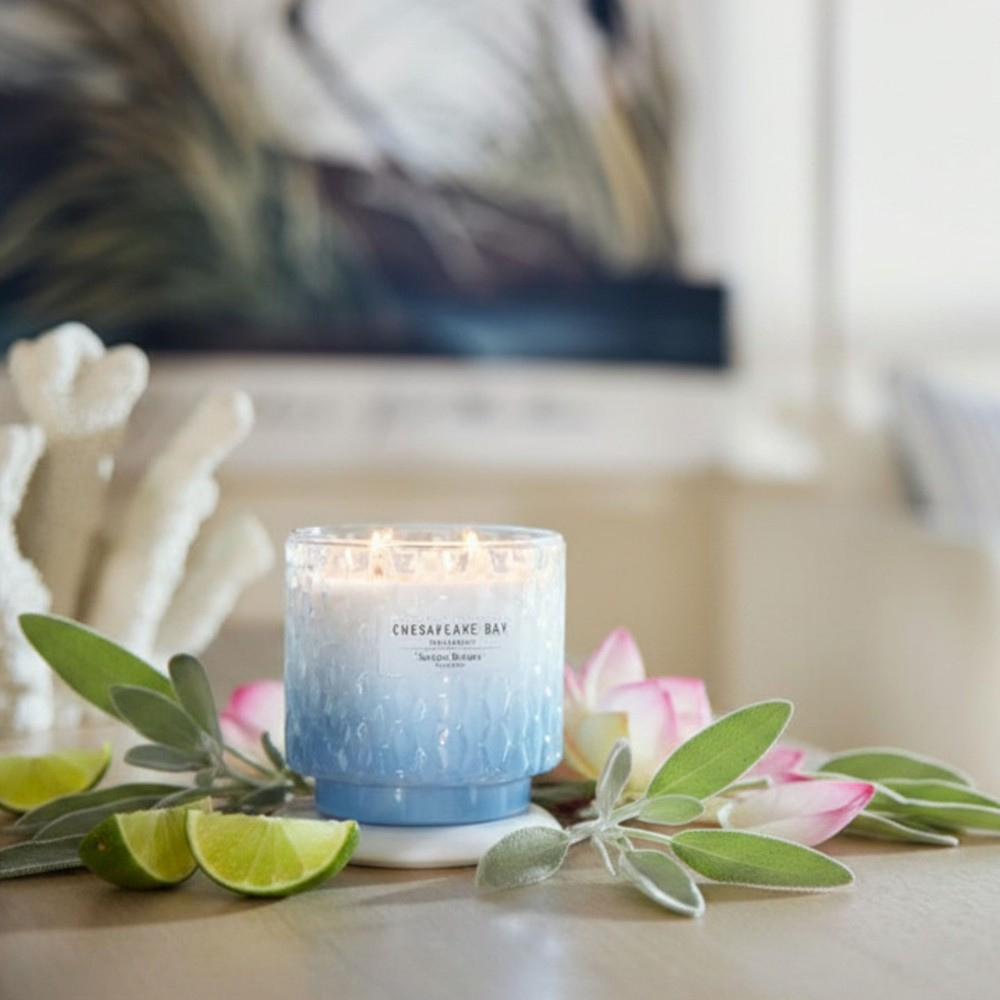 Serene Waters - Grosse 2-Docht Kerze von Chesapeake Bay