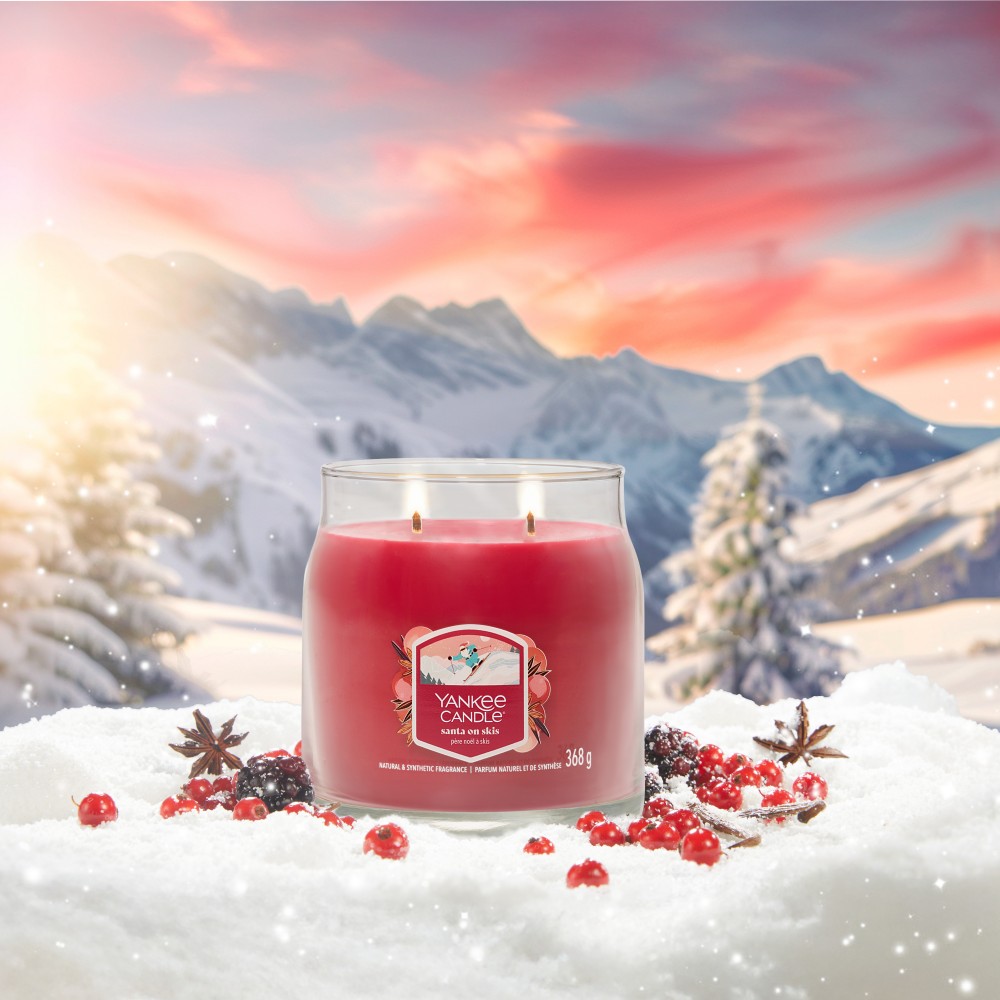 Santa on Skis - Signature Jar M von Yankee Candle