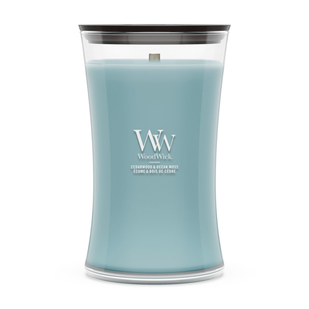 Cedarwood & Ocean Moss - Jar L von Woodwick