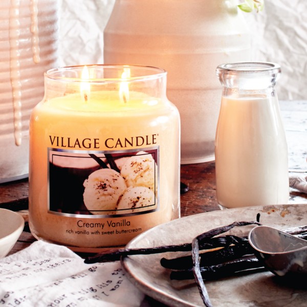 Creamy Vanilla - 454g von Village Candle
