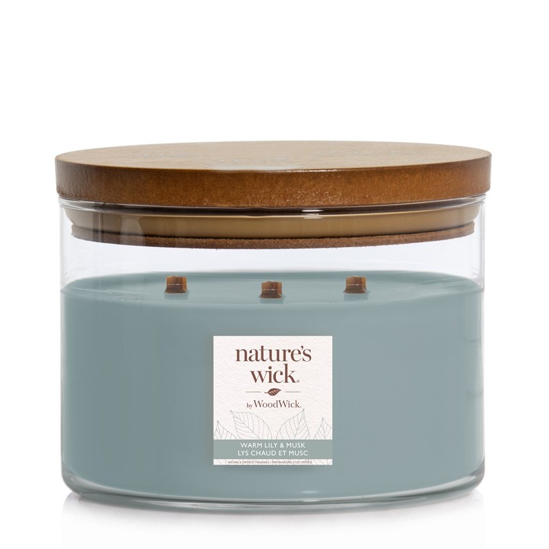 Warm Lily & Musk - 3 Docht Tumbler von Woodwick