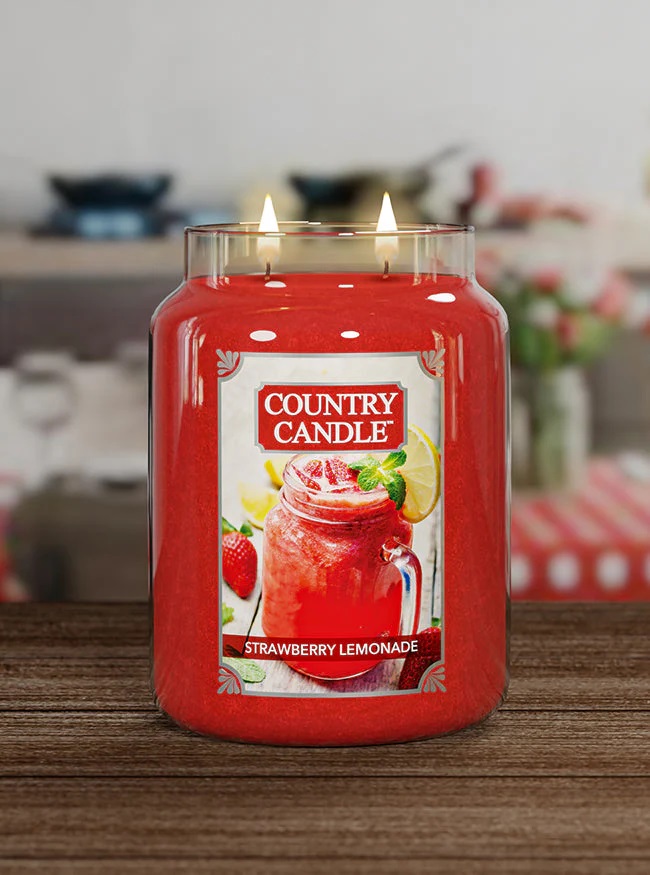 Strawberry Lemonade - Jar L von Country Candle