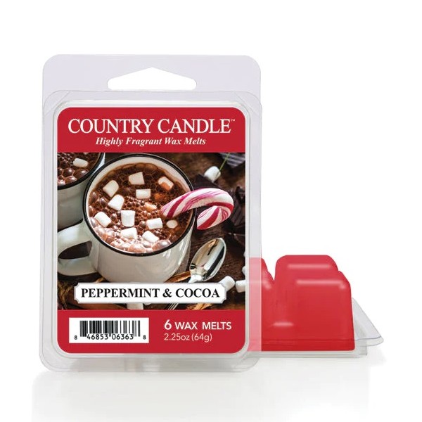 WaxMelt - Peppermint & Cocoa von Country Candle