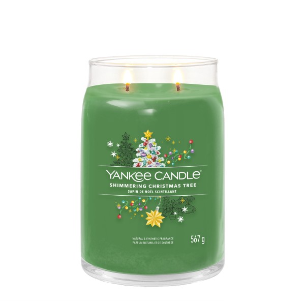 Shimmering Christmas Tree - Signature  Jar L von Yankee Candle