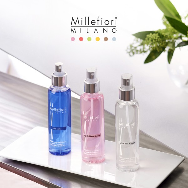 Natural - Magnolia Blossom & Wood - Home Spray 150ml von Millefiori