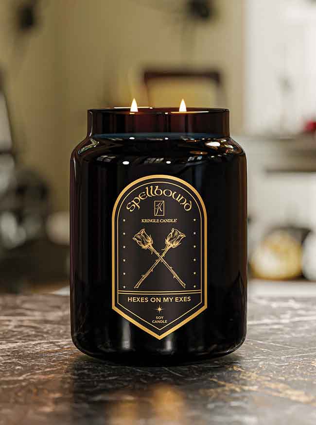 Hexes on my Exes Halloween - Limited Edition Jar L von Kringle Candle