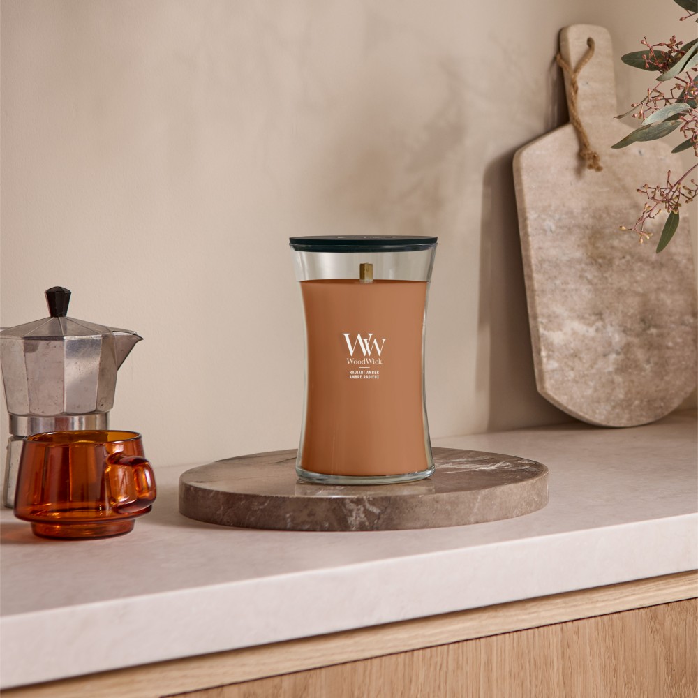 Radiant Amber - Jar L von Woodwick