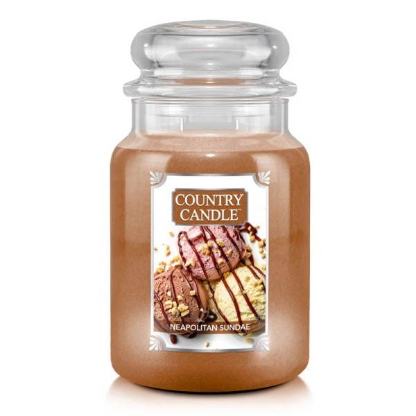 Neapolitan Sundae - Jar L von Country Candle