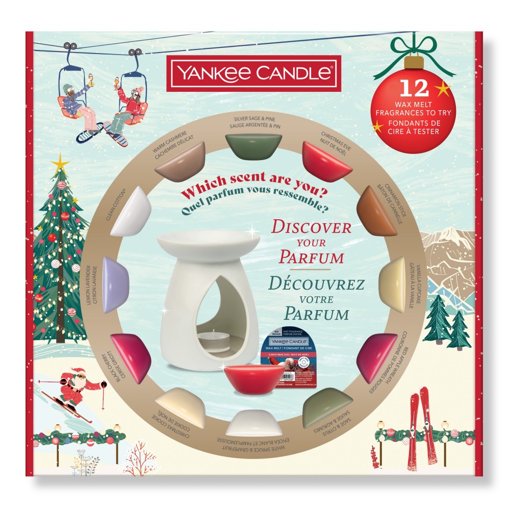 Geschenkset Après Ski - Duftlampe mit Wax Melt von Yankee Candle