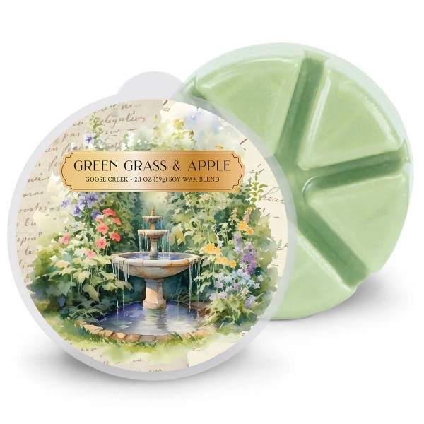 Green Grass & Apple - Wax Melt von Goose Creek