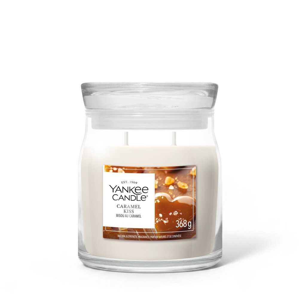 Caramel Kiss - Signature Jar M von Yankee Candle