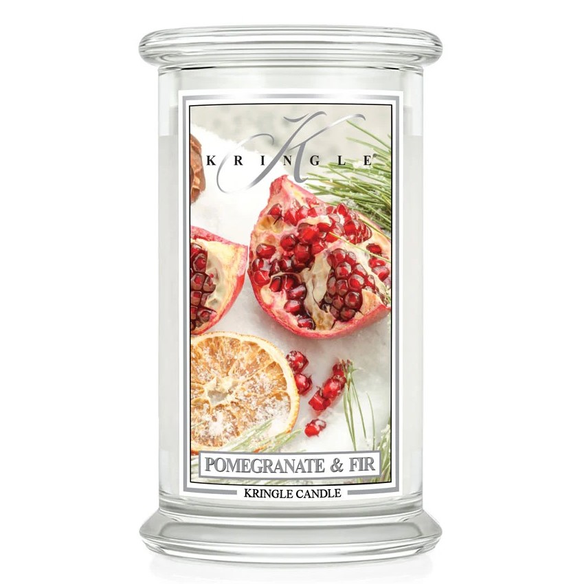 Pomegranate & Fir - Jar L von Kringle Candle