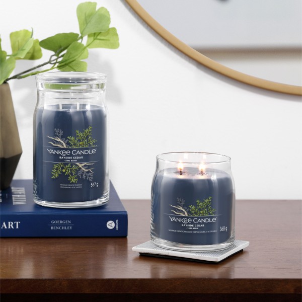 Bayside Cedar - Signature  Jar L von Yankee Candle