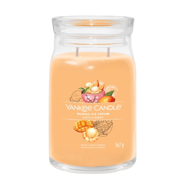 Mango Ice Cream - Signature  Jar L von Yankee Candle