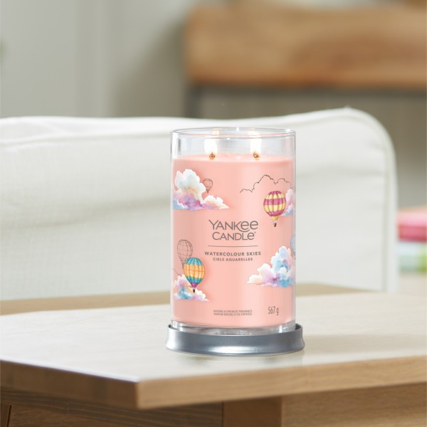 Watercolour Skies - Signature  Tumbler L von Yankee Candle