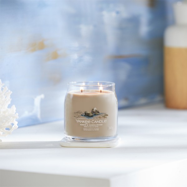 Amber & Sandalwood - Signature  Jar M von Yankee Candle