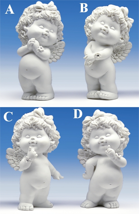 Engel OLGA stehend weiss H12cm von IGOR