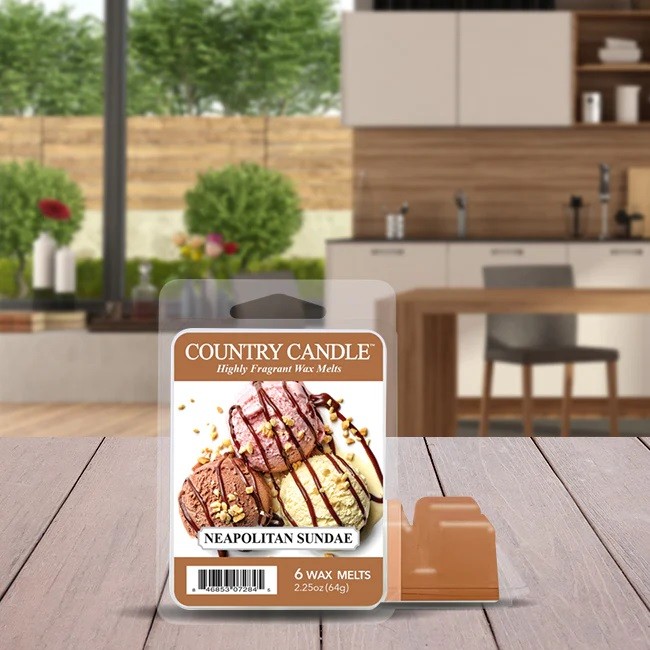 WaxMelt - Neapolitan Sundae von Country Candle