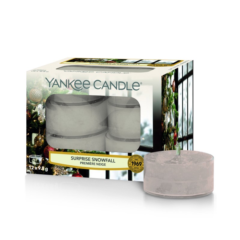 Surprise Snowfall - Teelichter von Yankee Candle