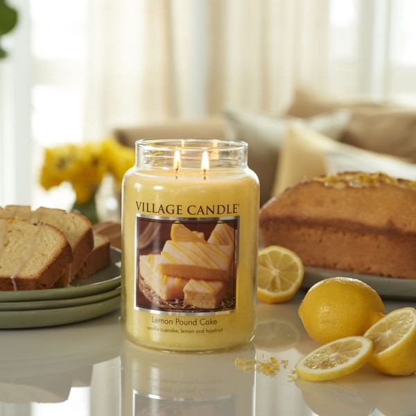 Lemon Pound Cake - 737g von Village Candle