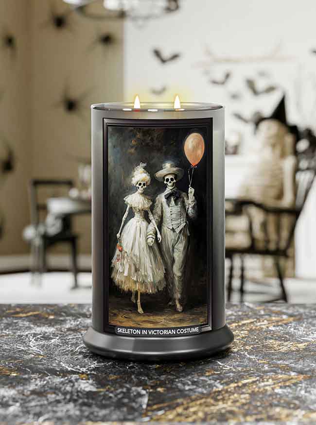 Skeleton in Victorian Costume - Halloween 623g von Kringle Candle