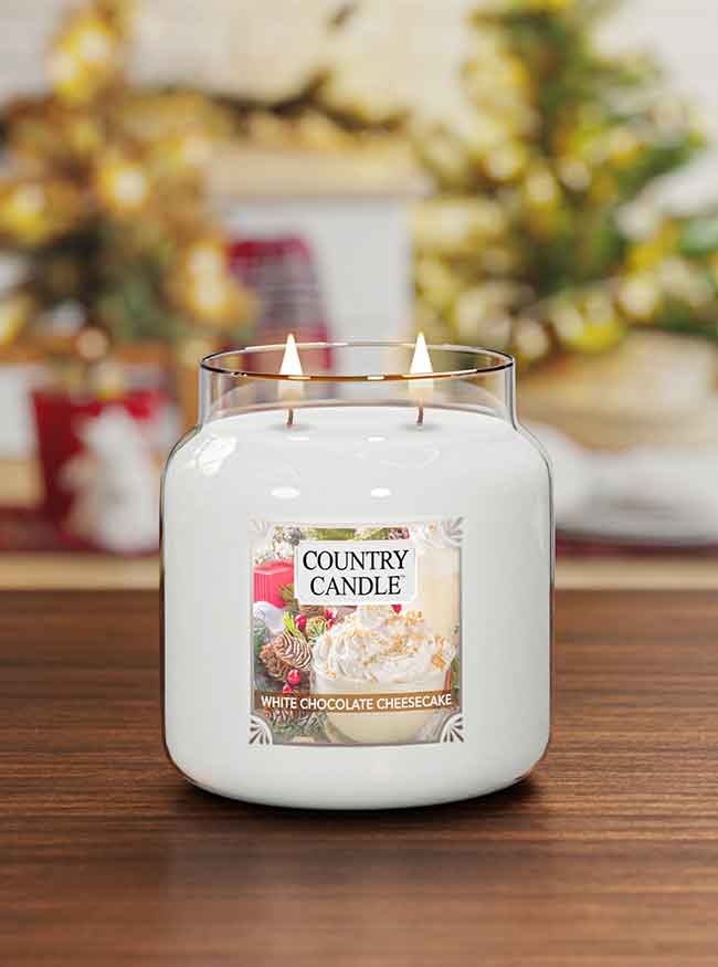 White Chocolate Cheesecake - Jar M von Country Candle