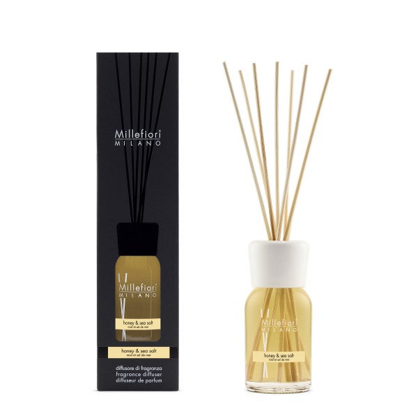 Natural - Honey & Sea Salt - Stick Diffuser 100ml von Millefiori