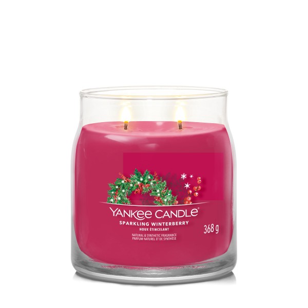 Sparkling Winterberry - Signature  Jar M von Yankee Candle