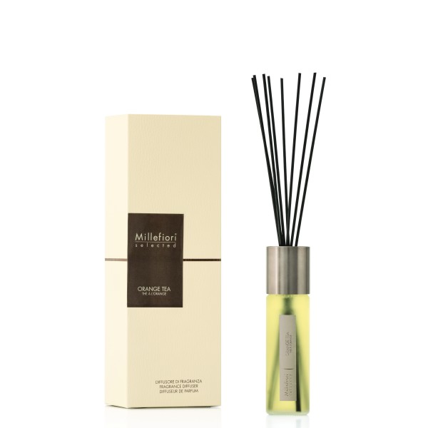 Selected - Orange Tea - Stick Diffuser 100ml von Millefiori