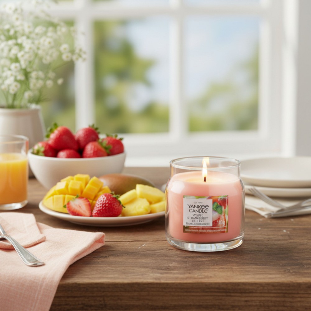 White Strawberry Bellini - Signature Jar S von Yankee Candle