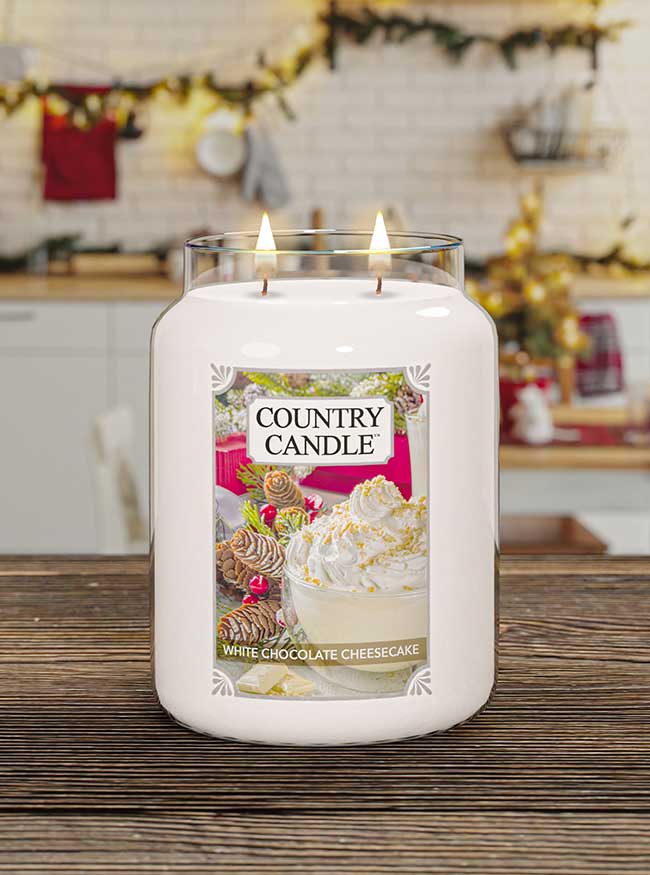 White Chocolate Cheesecake - Jar L von Country Candle