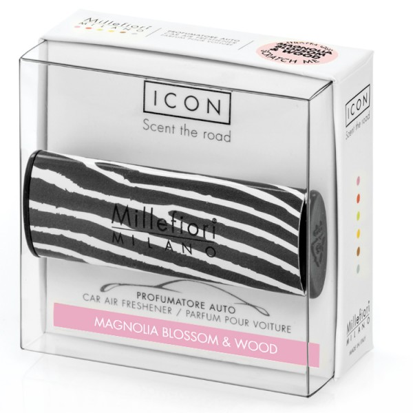 ICON Autoduft "Animalier" - Magnolia Blossom & Wood von Millefiori