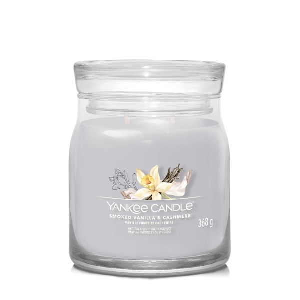 Smoked Vanilla & Cashmere - Signature  Jar M von Yankee Candle