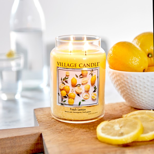 Fresh Lemon - 454g von Village Candle
