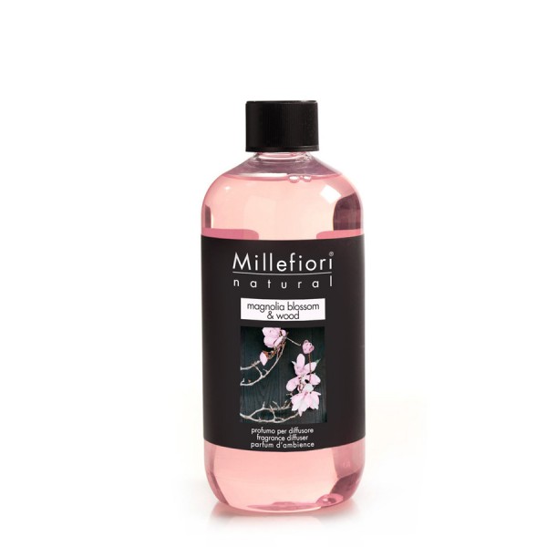 Natural - Magnolia Blossom & Wood - Refill 250ml von Millefiori