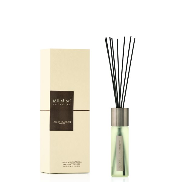 Selected - Golden Saffron - Stick Diffuser 100ml von Millefiori