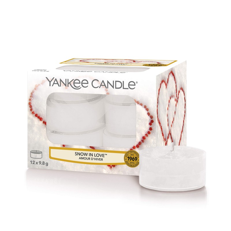 Snow in Love - Teelichter von Yankee Candle