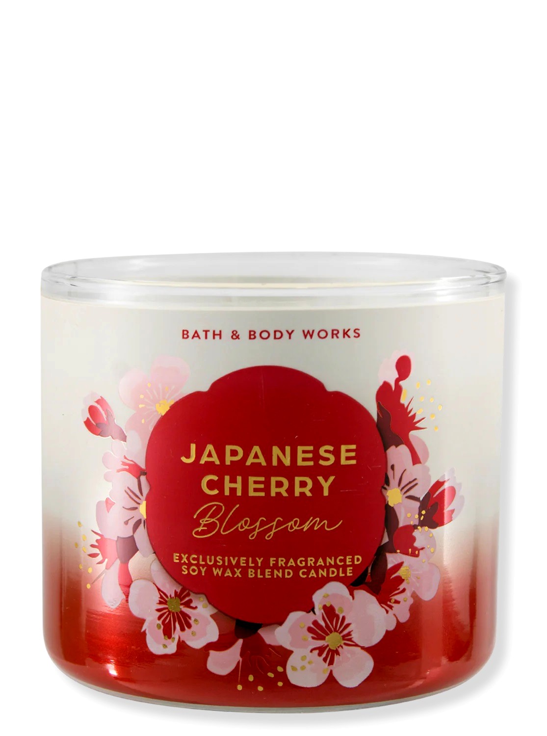 Kerze - Japanese Cherry Blossom - 3-Docht 411g von Bath and Body Works
