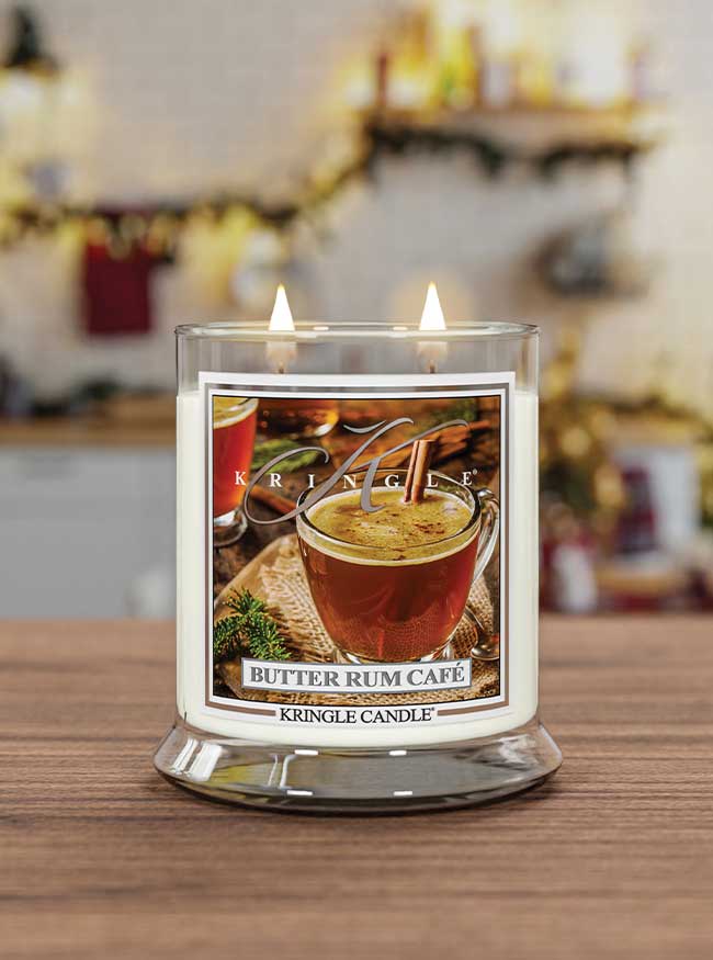 Butter Rum Café - Jar M von Kringle Candle