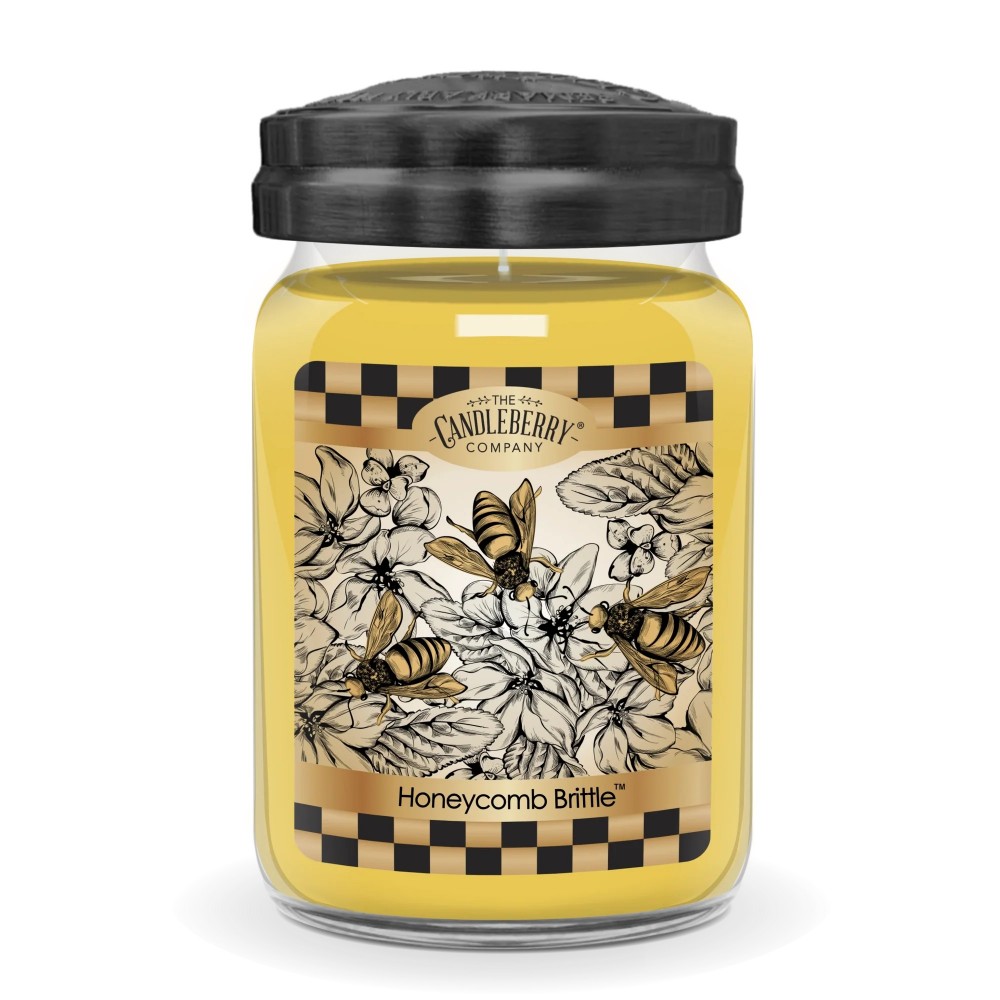 Honeycomb Brittle - Grosses Glas 623g von Candleberry