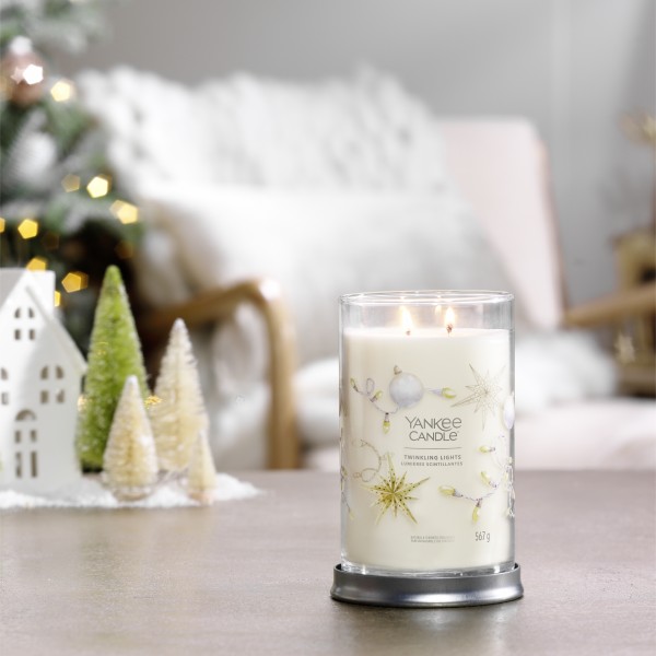 Twinkling Lights - Signature  Tumbler L von Yankee Candle