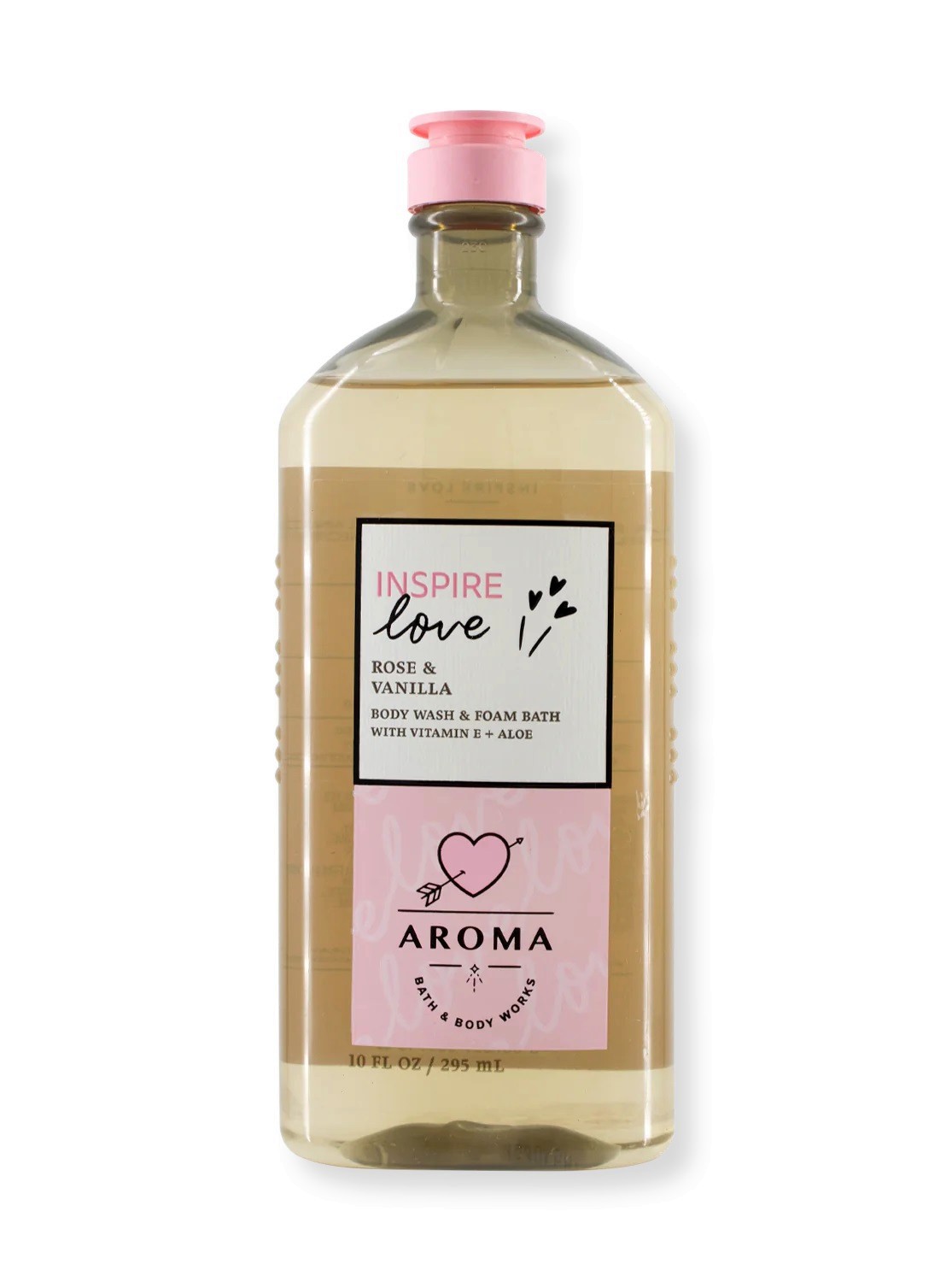 Duschgel & Schaumbad - AROMA - Love Inspire - Rose & Vanilla - 295ml von Bath and Body Works