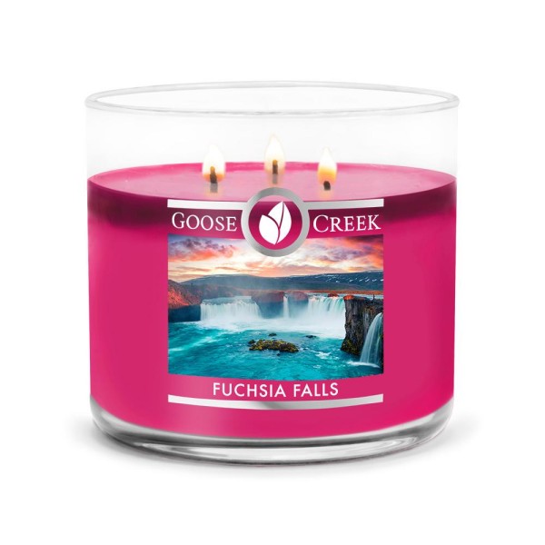 Fuchsia Falls - 3-Docht 411g von Goose Creek