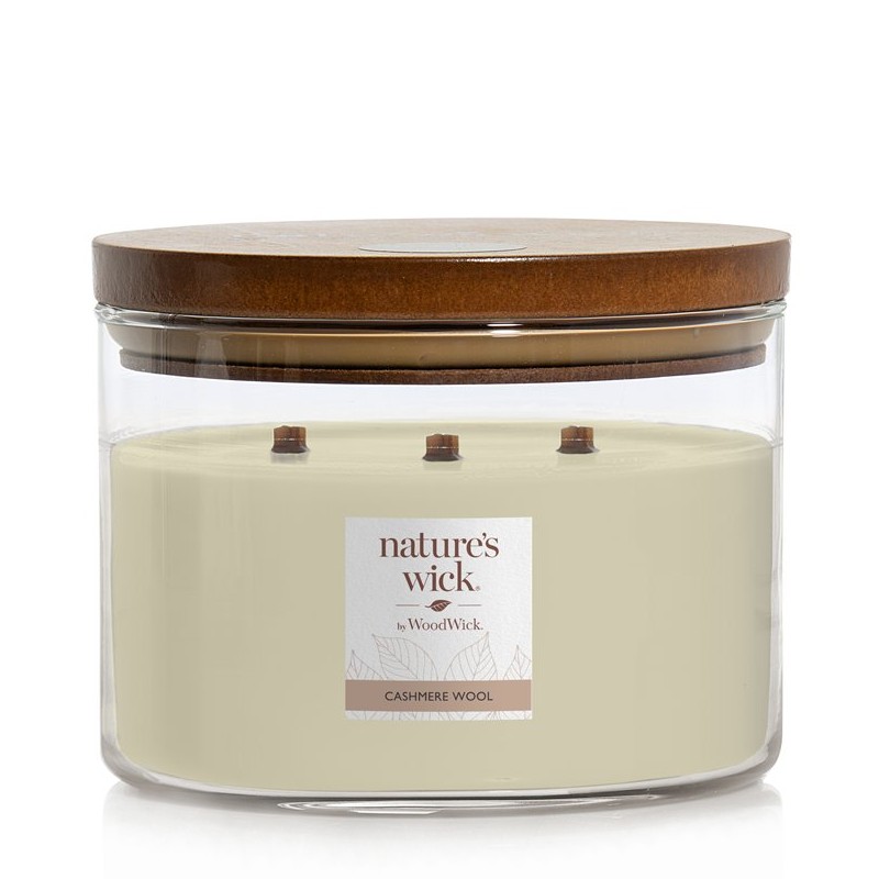 Cashmere Wool - 3 Docht Tumbler von Woodwick