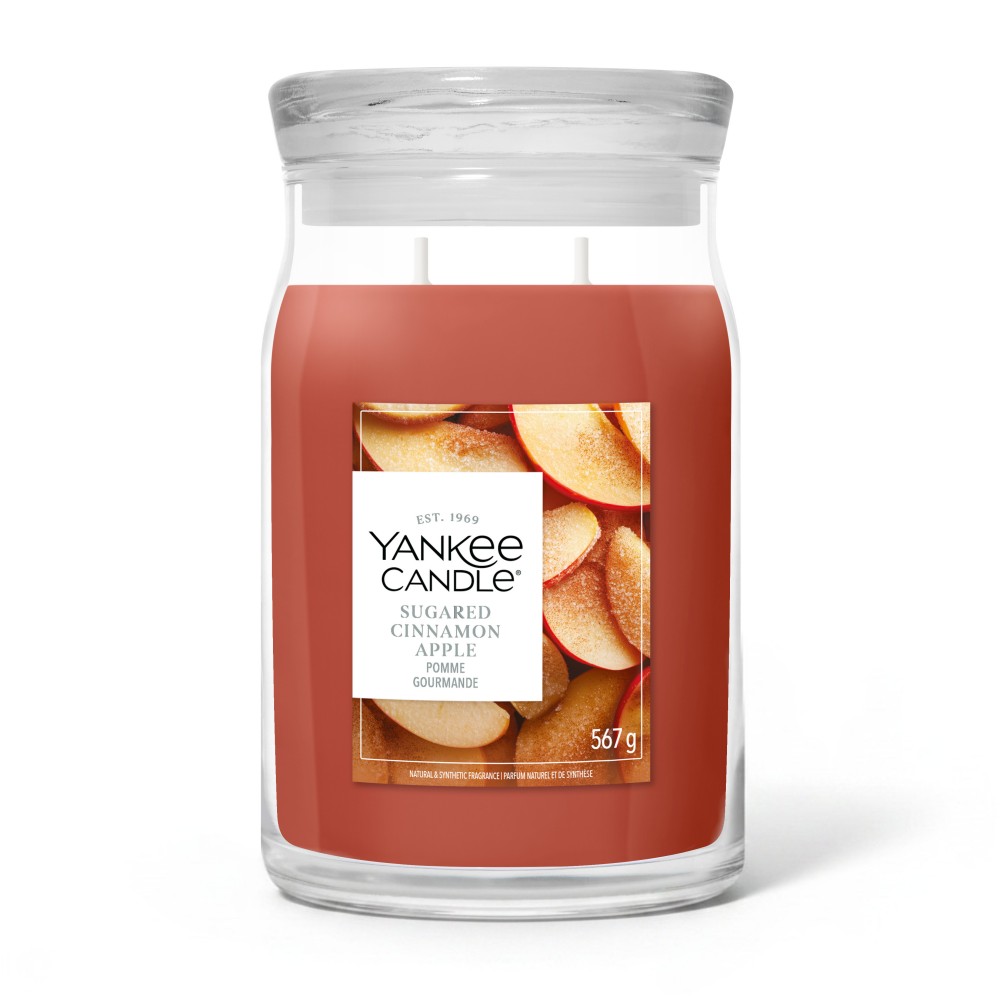 Sugared Cinnamon Apple - Signature Jar L von Yankee Candle