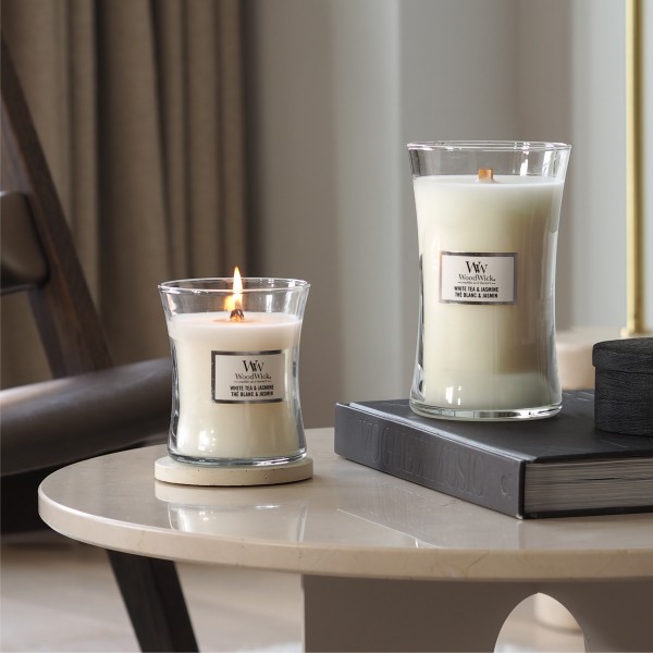 White Tea & Jasmin - Jar L von Woodwick