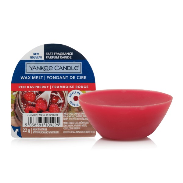 Wax Melts - Red Raspberry - 3 Stück von Yankee Candle
