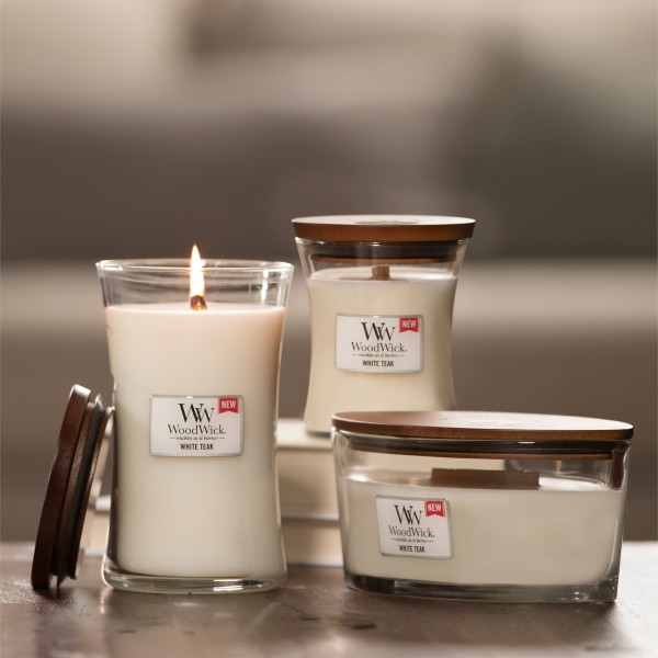 White Teak - Ellipse von Woodwick