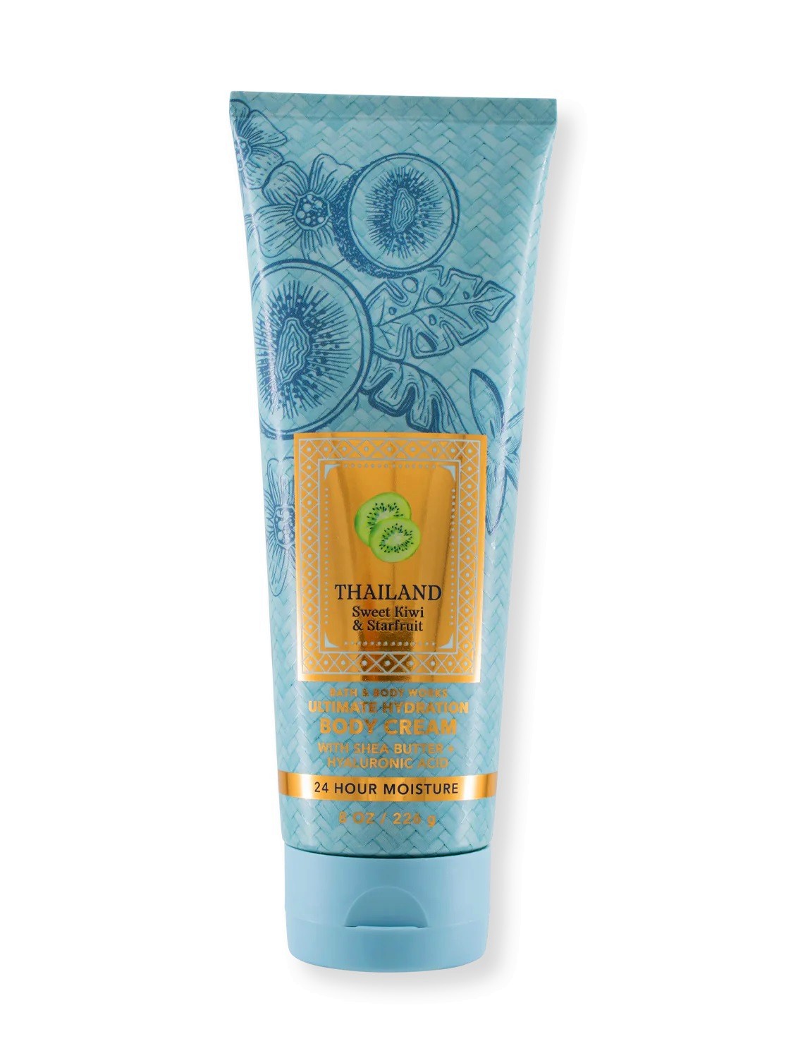Body Cream - Thailand - Sweet Kiwi & Starfruit - 226g von Bath and Body Works