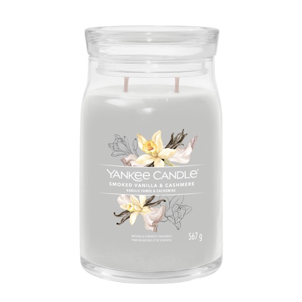 Smoked Vanilla & Cashmere - Signature  Jar L von Yankee Candle